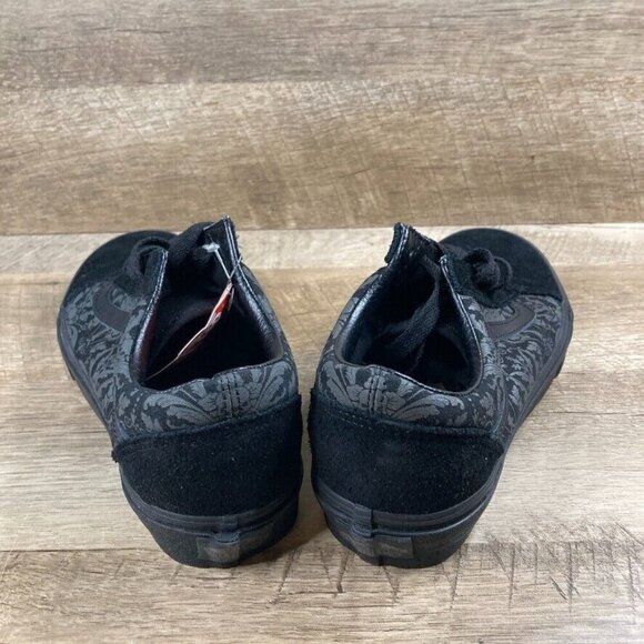 VANS Old Skool Skull Tapestry Raven Black SUPER RARE! Mens 5 Womens 6.5 NEW - Picture 5 of 10